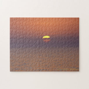 Quebra-cabeça Sol no mar