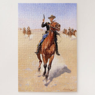 Quebra-cabeça Soldado das Planícies (Cavaleiro de Cowboy)