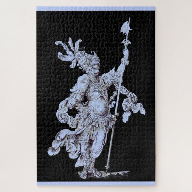 Quebra-cabeça soldado do século XVII (Vertical)
