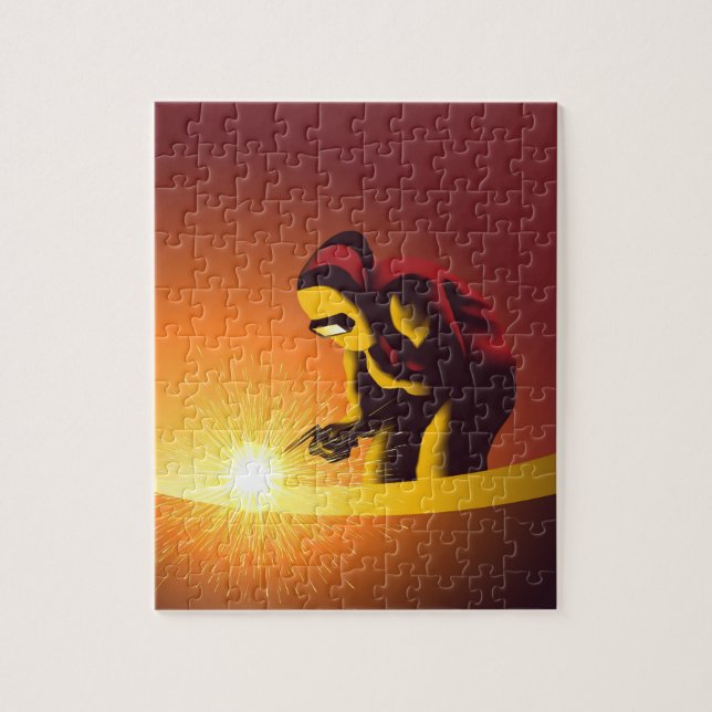 Quebra-cabeça Soldadura (Vertical)