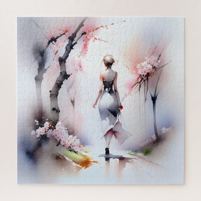 Quebra-cabeça Solitário Andando (Vertical)