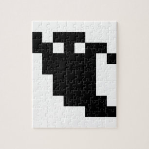 Quebra-cabeça Sombra do fantasma do pixel de 8 bocados