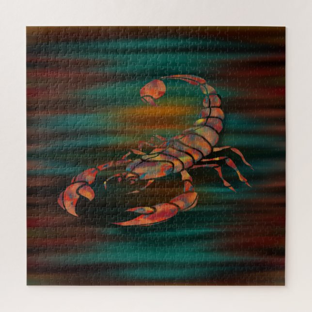 Quebra-cabeça Sombras Dançantes Do Rei Escorpião (Vertical)