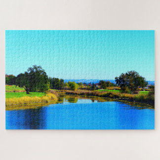 Quebra-cabeça "Sombras de Árvore no Lincoln #2"