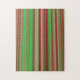 Quebra-cabeça Sombras de Vermelho e Verde