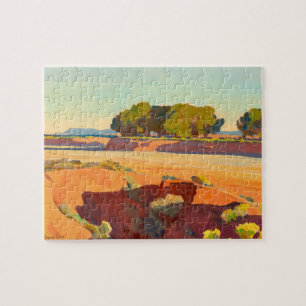 Quebra-cabeça Sombras em Short Creek por Maynard Dixon
