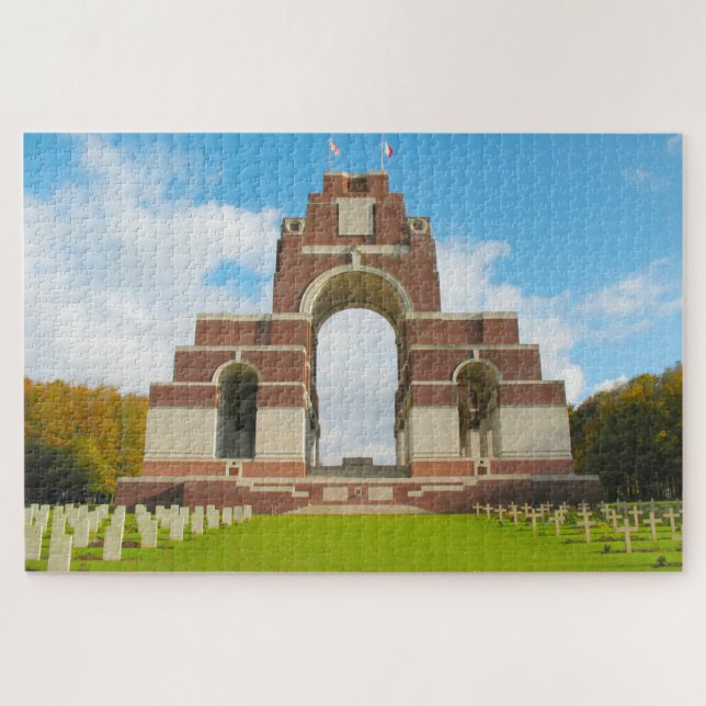 Quebra-cabeça Somme Thiepval Memorial France (Horizontal)