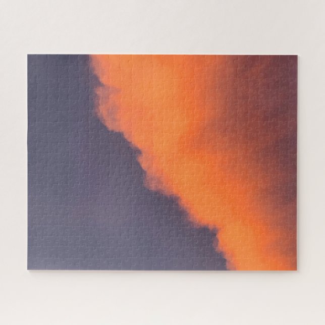 Quebra-cabeça Sonhador, nuvens mágicas em cores mágicas e sonhad (Horizontal)