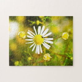 Quebra-cabeça Sonho de Flor Amarela