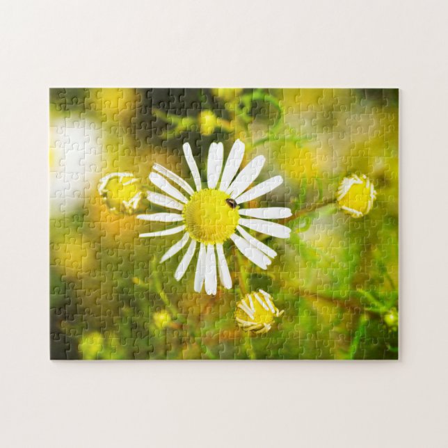 Quebra-cabeça Sonho de Flor Amarela (Horizontal)