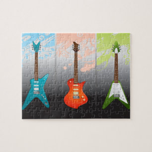 Quebra-cabeça Sonho dos amantes da guitarra elétrica