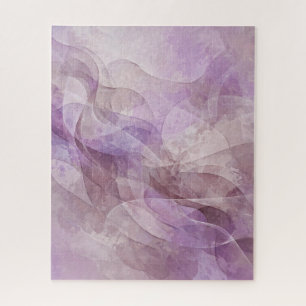 Quebra-cabeça Sonho Lavanda Redemoinho Lilás Mauve Lavanda