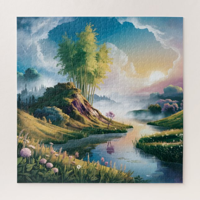 Quebra-cabeça Sonho Romântico de Praia: Acredite em si mesmo Pos (Vertical)