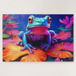 Quebra-cabeça Sonho sapo-Tático: O Colorido Lino