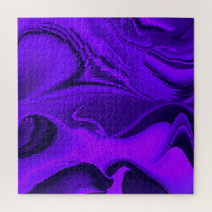 Quebra-cabeça Sonhos de Arco-Íris de Flor Roxo