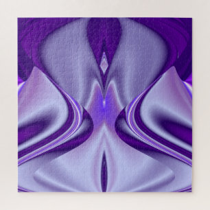 Quebra-cabeça Sonhos de Arco-Íris de Flor Roxo