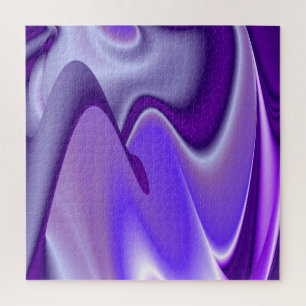 Quebra-cabeça Sonhos de Arco-Íris de Flor Roxo