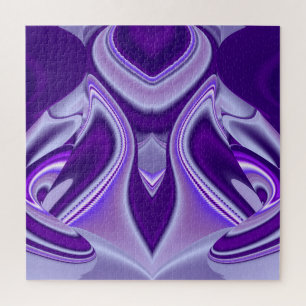 Quebra-cabeça Sonhos de Arco-Íris de Flor Roxo