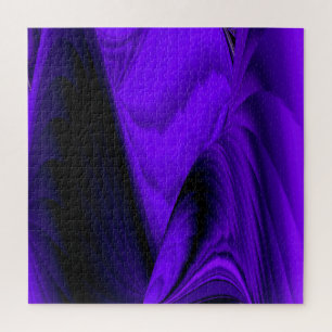 Quebra-cabeça Sonhos de Arco-Íris de Flor Roxo
