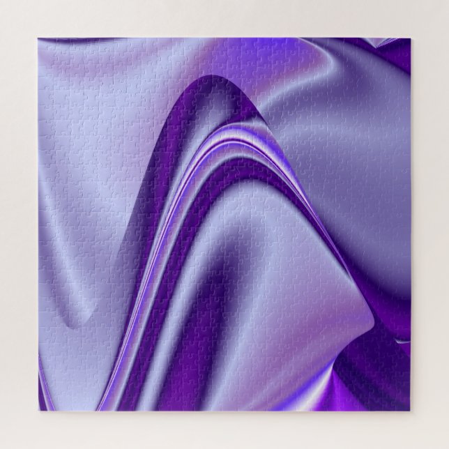 Quebra-cabeça Sonhos de Arco-Íris de Flor Roxo (Vertical)