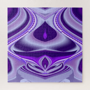 Quebra-cabeça Sonhos de Arco-Íris de Flor Roxo