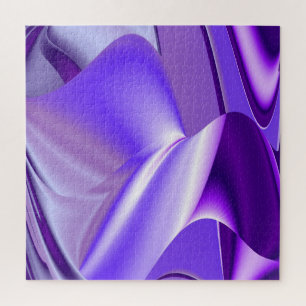 Quebra-cabeça Sonhos de Arco-Íris de Flor Roxo