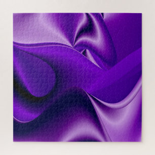 Quebra-cabeça Sonhos de Arco-Íris de Flor Roxo