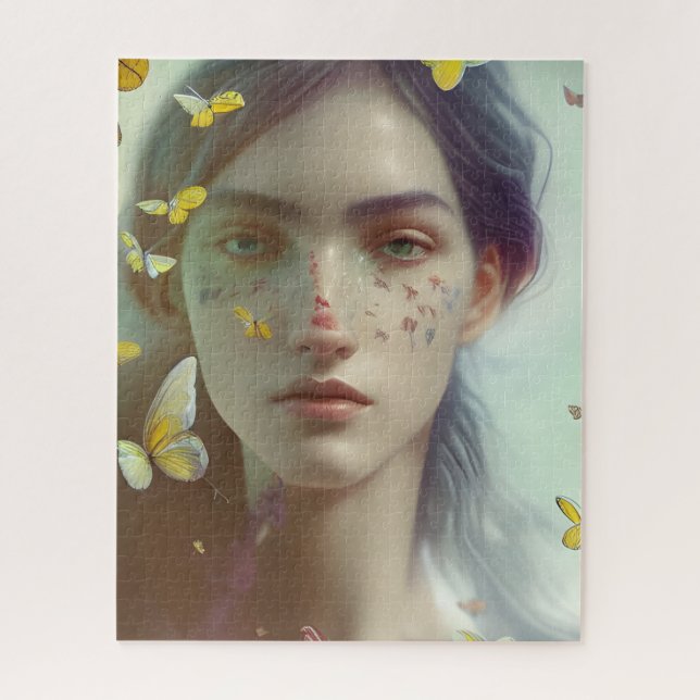 Quebra-cabeça Sonhos de Borboleta (Vertical)