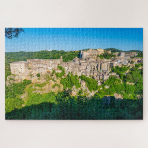 Quebra-cabeça Sorano, Toscana, Itália paisagem