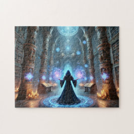 Quebra-cabeça Sorceress Mystical Library Ancient Magic & Secrets