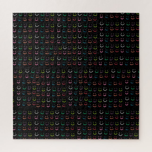 Quebra-cabeça Sorrisos coloridos (Vertical)