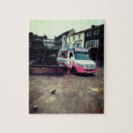 Quebra-cabeça Sorvete van