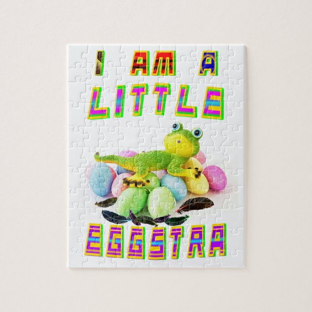 Quebra-cabeça Sou Um Pouco Eggstra (Vertical)