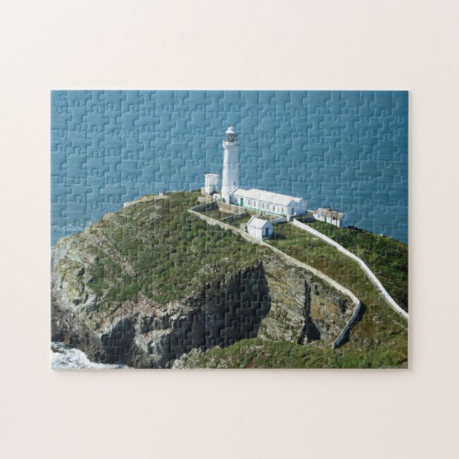 Quebra-cabeça South Stack Light House Gales (Horizontal)