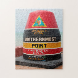 Quebra-cabeça Southern Most Point Florida.