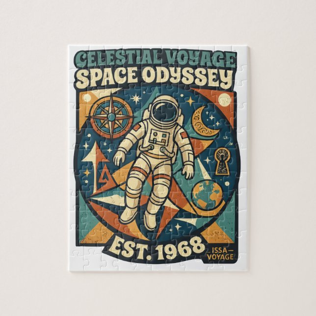 Quebra-cabeça Space Odyssey – Cosmic Adventure for Space Lovers (Vertical)
