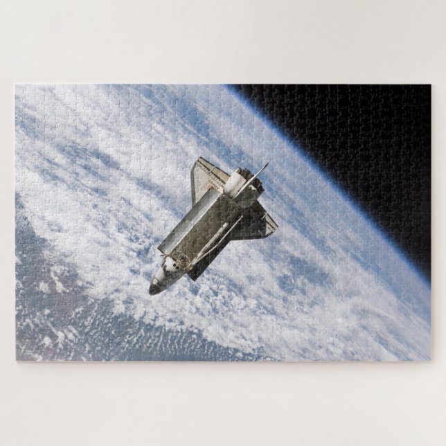 Quebra-cabeça Space Shuttle STS115 Atlantis Desacoplar ISS 2006 (Horizontal)