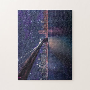 Quebra-cabeça Spacey Manhattan Skyline