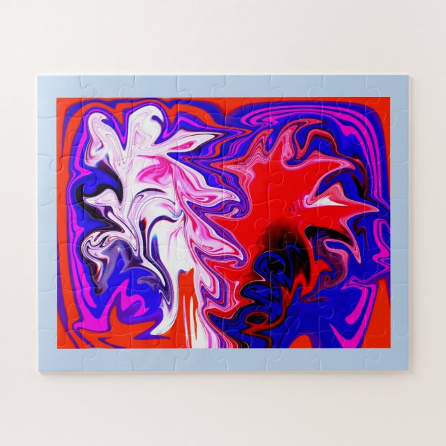 Quebra-cabeça Spirit of dancing abstract art (Horizontal)