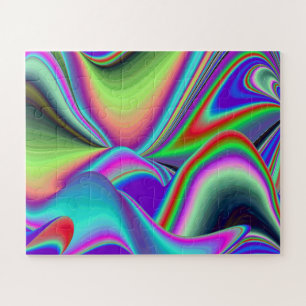 Quebra-cabeça Spirit of Summer Breeze, Abstrato 3D Rainbowart