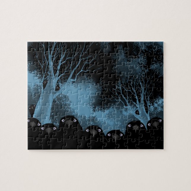 Quebra-cabeça Spooky Crows (Horizontal)