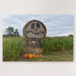 Quebra-cabeça Spooky Hay Bale