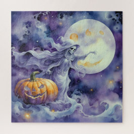 Quebra-cabeça Spooky Serenade: A Abóbora e o Fantasma