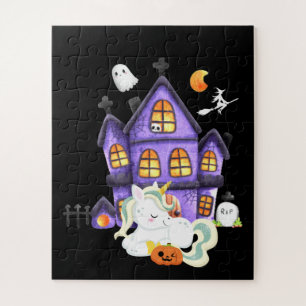 Quebra-cabeça Spooky Unicorn