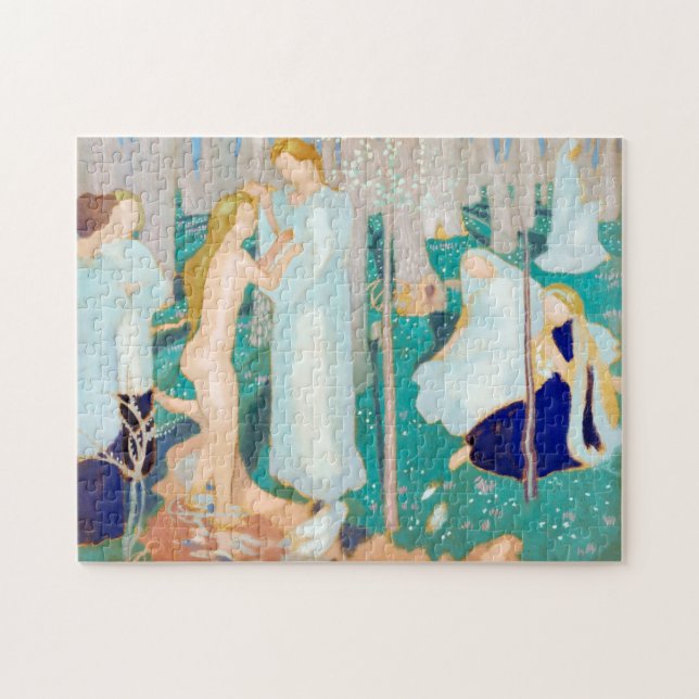 Quebra-cabeça Springtime, Maurice Denis (Horizontal)