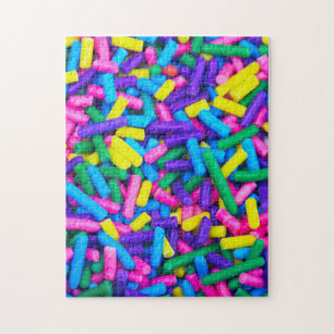 Quebra-cabeça Sprinkles de doce multicolorido