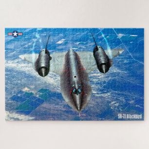 Quebra-cabeça SR-71 BLACKBIRD (20x30 POLEGADAS)