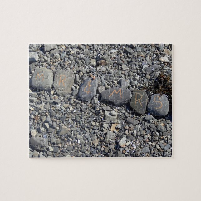 Quebra-cabeça Sr. e Sra. Beach Rocks no porto Bar (Horizontal)