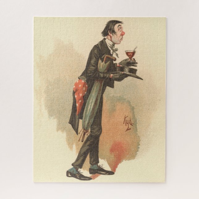 Quebra-cabeça Sr. Stiggins, por Kyd - Dickens's The Pickwick Pap (Vertical)