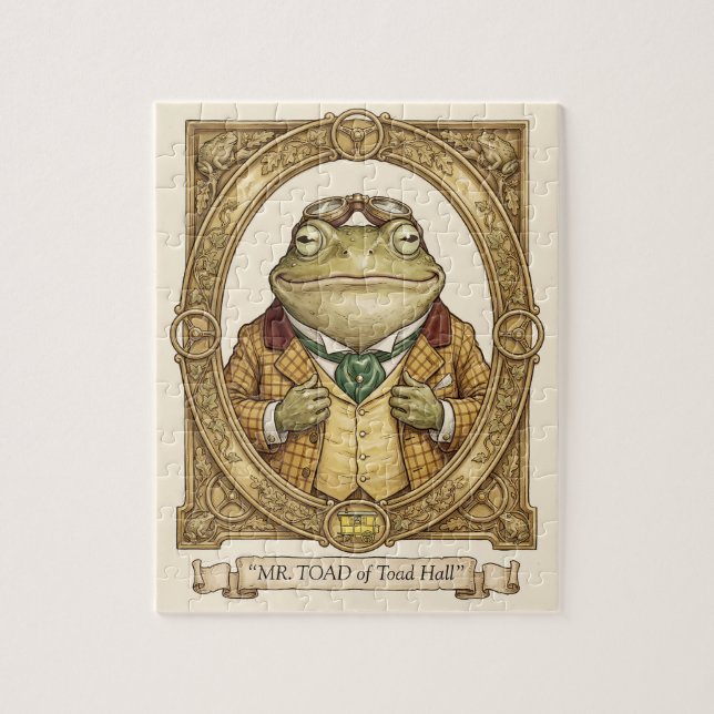 Quebra-cabeça Sr. Toad de Toad Hall Vento nos Salgueiros (Vertical)